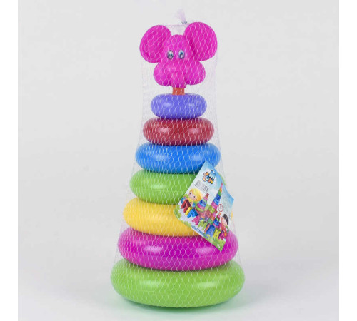 гр Піраміда №3 07013 (13) / 7 кілець / "M TOYS" гр Піраміда №3 07013 (13) / 7 кілець / "M TOYS"