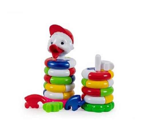 гр Піраміда “Качечка” (хлопчик) 1816 (14) "BAMSIC", 5 кілець, 20 пазлових елементів – в наличии! Купите сейчас у KAZKOVA гр Піраміда “Качечка” (хлопчик) 1816 (14) "BAMSIC", 5 кілець, 20 пазлових елементів – в наличии! Купите сейчас у KAZKOVA