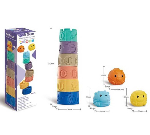 Пірамідка 1014 (72) 9 елементів, в коробці – в наличии! Купите сейчас у KAZKOVA Пірамідка 1014 (72) 9 елементів, в коробці – в наличии! Купите сейчас у KAZKOVA