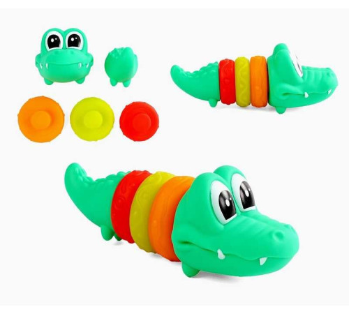 Пірамідка XQ 9934 A (144/2) “Крокодил”, гумова, 5 елементів, в пакеті – в наличии! Купите сейчас у KAZKOVA Пірамідка XQ 9934 A (144/2) “Крокодил”, гумова, 5 елементів, в пакеті – в наличии! Купите сейчас у KAZKOVA