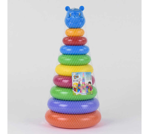 гр Піраміда №4 07014 (5) / 8 кілець / 07014 "M TOYS" гр Піраміда №4 07014 (5) / 8 кілець / 07014 "M TOYS"