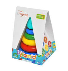 гр Пірамідка 39816 (12) "Tigres", висота 20 см, 7 елементів, в коробці