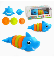 Пірамідка XQ 9934 B (144/2) “Акула”, гумова, 5 елементів, в коробці