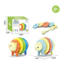 Пірамідка BB 2007 A/B (120/2) 2 види, 10 елементів, в коробці