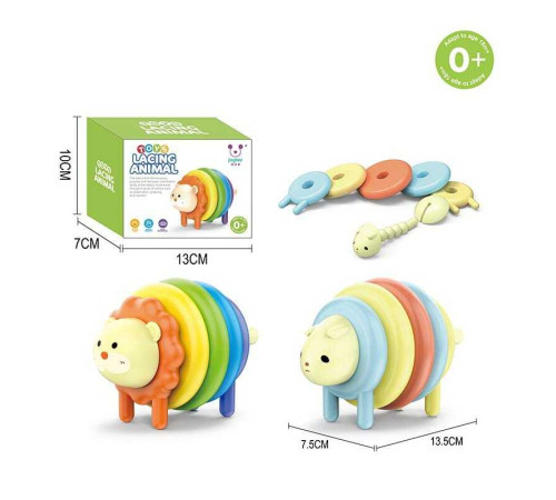 Пірамідка BB 2007 A/B (120/2) 2 види, 10 елементів, в коробці – в наличии! Купите сейчас у KAZKOVA Пірамідка BB 2007 A/B (120/2) 2 види, 10 елементів, в коробці – в наличии! Купите сейчас у KAZKOVA