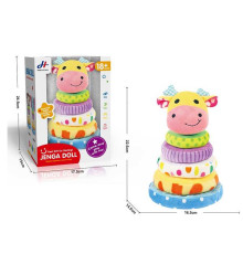 Пірамідка 678-15 (48/2) "Лось", м'яка, текстильна, в коробці