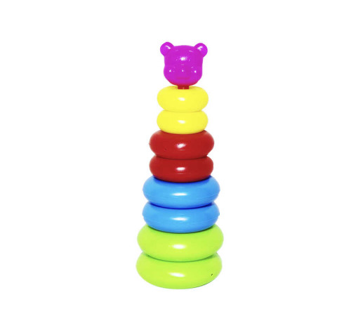 гр Піраміда №2 06012 (20) / 8 кілець / "M TOYS" гр Піраміда №2 06012 (20) / 8 кілець / "M TOYS"