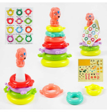 Пірамідка KD 824-20 (120/2) “Собачка”, висота 25 см, в сітці