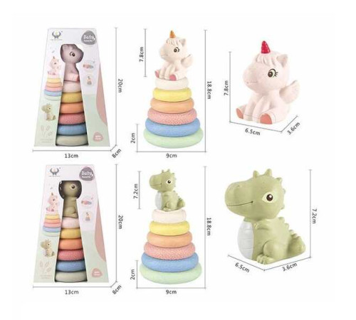 Пірамідка 628-155 (72/2) 2 види, в коробці