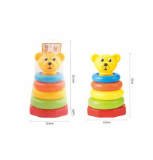 Пірамідка 617-39 (120/2) “Ведмедик”, висота 19 см, в сітці