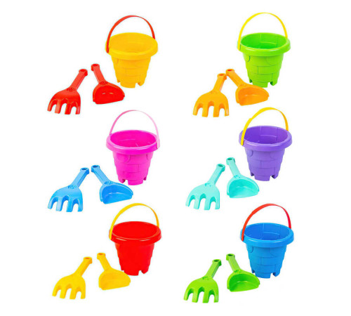 гр Набір для піску "Вежа" 3 елем. 39639 (35) "Tigres" – в наличии! Купите сейчас у KAZKOVA