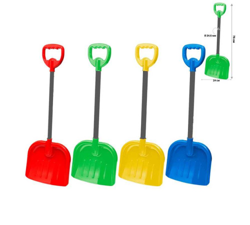 гр Лопата №4 з довгою дерев’яною ручкою 0156 (18) "Bamsic", 79 см, ВИДАЄТЬСЯ МІКС ВИДІВ