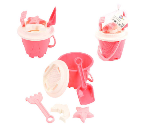 гр Набір для гри з піском 1553 (12) "Technok Toys", відерце, сито, формочки для піску, у сітці – в наличии! Купите сейчас у KAZKOVA гр Набір для гри з піском 1553 (12) "Technok Toys", відерце, сито, формочки для піску, у сітці – в наличии! Купите сейчас у KAZKOVA