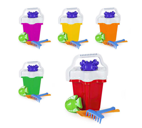 гр Відро "Квіточка -2" набір 012/5 (20) "BAMSIC"