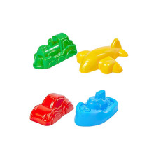 гр Формочка для піску 2797 (288) "Technok Toys", "Транспорт", 4 види, 10см