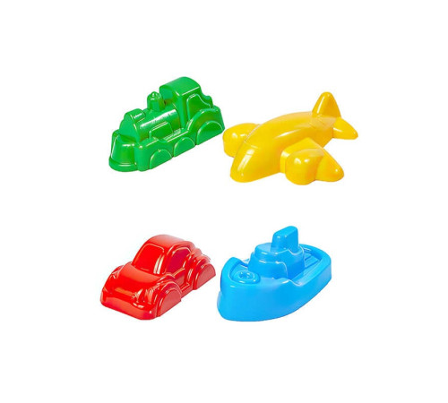 гр Формочка для піску 2797 (288) "Technok Toys", "Транспорт", 4 види, 10см – в наличии! Купите сейчас у KAZKOVA