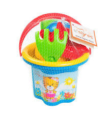 гр Набір для піску "Квіточка" 7 ел. 39811 (13) "Tigres", у сітці