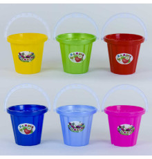 гр Відро вел. №1 порожнє 011 (90) "BAMSIC" 6 кольорів