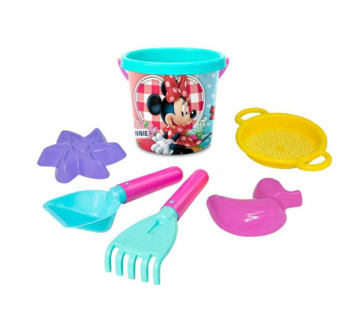 гр Набір для піску "Мінні" Disney 77456 (40) "Tigres", 6 елементів, з термоналіпкою, в сітці