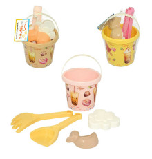 гр Набір для піску "Солодощі" 5 ел. з термонаклейкою 39912 (30) "Tigres", у сітці