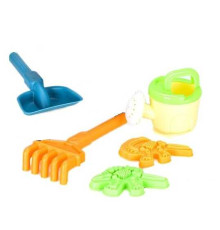 Пісочний набір JX 6859 (36/2) 5 елементів, в сітці