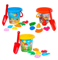 гр Пісочний набір №1 3091 (1) "Technok Toys" ЦІНА ЗА 15 ШТ