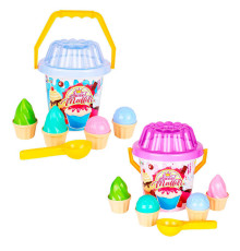 гр Пісочний набір 6382 (12) 2 кольори, "Technok Toys"