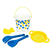 гр Набір для піску "Українське сердечко" 5 ел. з термонаклейкою 39948 (20) "Tigres", у сітці