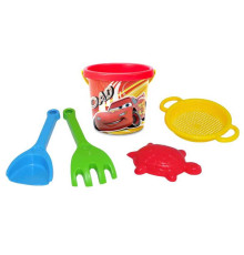 гр Набір для піску "Тачки" 5 ел. з термоналіпкою, Disney 77652 (12) "Tigres"