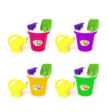 гр Пісочний набір "Великий №4 + лійка Слоник" 011/4 (12) "BAMSIC"