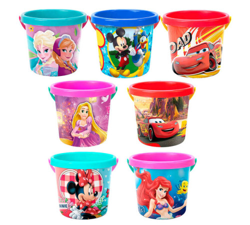 гр Відро для піску з термоналіпкою, Disney 77817 (12) "Tigres"