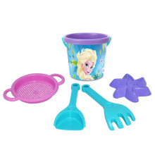 гр Набір для піску "Крижане серце" 5 ел. з термонаклейкою, Disney 77952 (40) "Tigres"