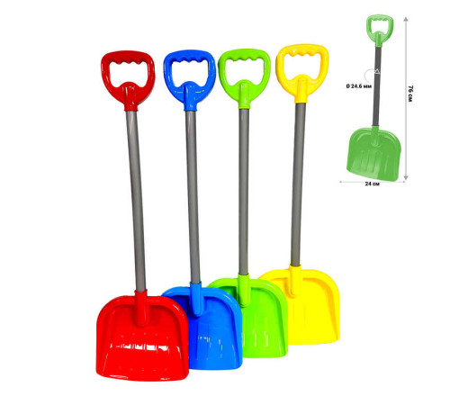 гр Лопата №5 з пластиковою ручкою 0157 (18) "Bamsic"