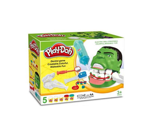 Тісто для ліплення 6618 (48/2) 5 баночок тіста, форми, інструменти, іграшкове свердло на батарейках, в коробці – в наличии! Купите сейчас у KAZKOVA