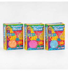 гр Кінетичний пісок 7389 (48) "4FUN Game Club", 350 грам, 3 кольори