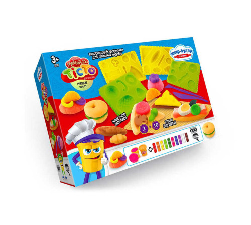 гр "Тісто для ліплення Master Do "Шеф-кухар.Траторія" TMD-17-04U УКР. (6) "Danko Toys"