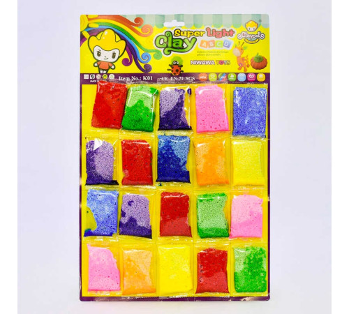 Кульковий пластилін С 33835 (100) 20шт на листі – в наличии! Купите сейчас у KAZKOVA