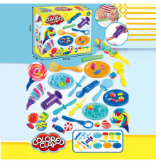 Тісто для ліплення 8825 (96/2) форми для ліплення, пластилін, в коробці