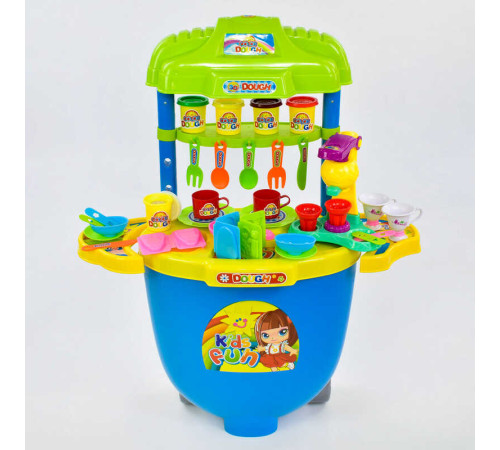 Тісто для ліплення 008-99 (4) 5 баночок тіста, візок на колесах, аксесуари, в коробці – в наличии! Купите сейчас у KAZKOVA