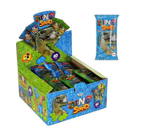 гр Кінетичний пісок "Dino Sand" 150 г DS-01-01,02 (40) "Danko Toys" гр Кінетичний пісок "Dino Sand" 150 г DS-01-01,02 (40) "Danko Toys"