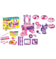 Тісто для ліплення 666-21 (48) 3 кольори тіста, молди, наліпки, екструдер, в коробці