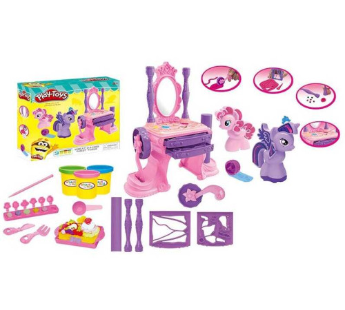 Тісто для ліплення 666-21 (48) 3 кольори тіста, молди, наліпки, екструдер, в коробці – в наличии! Купите сейчас у KAZKOVA