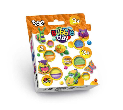 гр Пінопластовий пластилін "BUBBLE CLAY" BBC-04-01 УКР., у коробці (20) "Danko Toys" гр Пінопластовий пластилін "BUBBLE CLAY" BBC-04-01 УКР., у коробці (20) "Danko Toys"