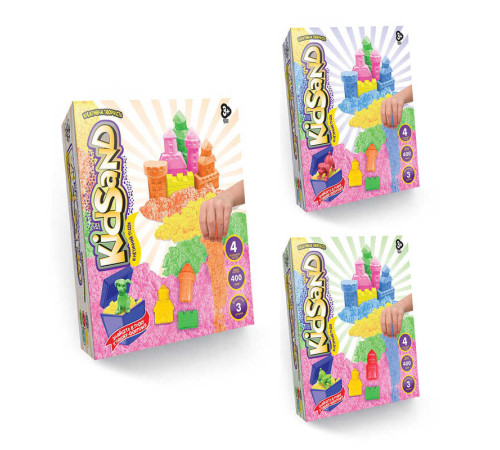 гр Кінетичний пісок "KidSand" 400г KS-04-01U,02U.03U (16) "Danko Toys" ВИДАЄТЬСЯ МІКС ВИДІВ гр Кінетичний пісок "KidSand" 400г KS-04-01U,02U.03U (16) "Danko Toys" ВИДАЄТЬСЯ МІКС ВИДІВ