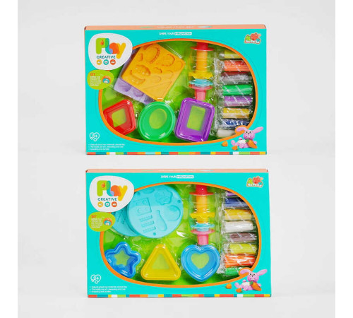 Тісто для ліплення 5838-126 (36) 2 види, 8 кольорів, аксесуари, у коробці – в наличии! Купите сейчас у KAZKOVA