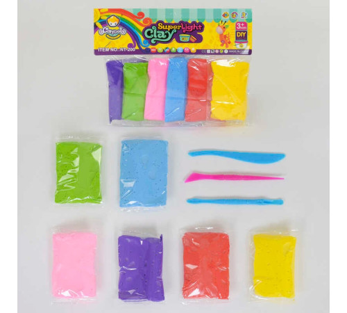 Маса для ліплення С 38837 (160) 6шт в пакеті – в наличии! Купите сейчас у KAZKOVA