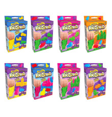 гр Кінетичний пісок "KidSand" 200г KS-05-01U,02U.03U...08U (16) "Danko Toys" ВИДАЄТЬСЯ МІКС ВИДІВ