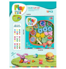 Тісто для ліплення 5838-127 (60/2) "Кухар" 5 кольорів, аксесуари, на листі