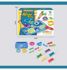 Тісто для ліплення 2930 C (60) 5 кольорів тіста, формочки, аксесуари, в коробці