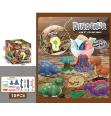 Тісто для ліплення 8660 (144/2) 4 кольори тіста, форми, в коробці